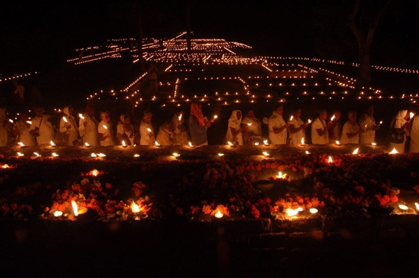 Festival of Lights in Jetavana, Shravasti
