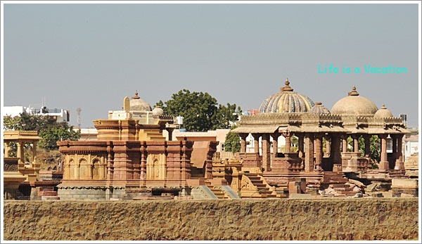 Royal Cenotaphs (Chhatris) of Bhuj, India