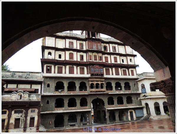 7 Storied Rajwada Palace in Indore, India