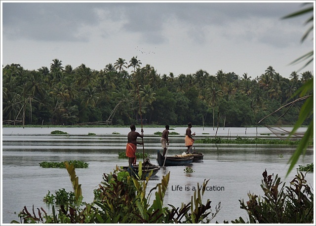Life in the Backwaters of Alleppey; Kerala